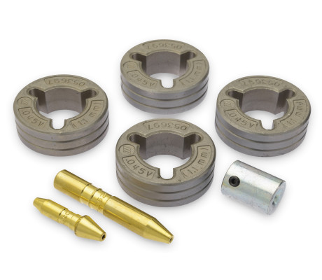 TRỤC DẪN DÂY HÀN 1.2MM, RÃNH V 4 TRỤC